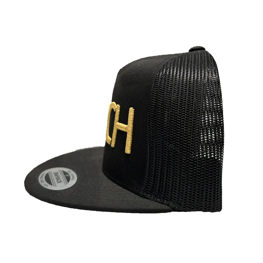 Rings Canvas Trucker - Gold
