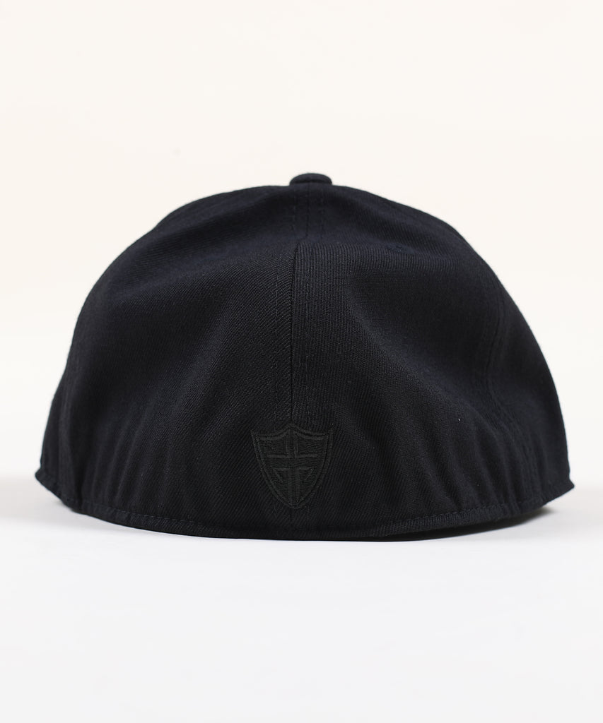 Rings Fitted Hat - Stealth Black