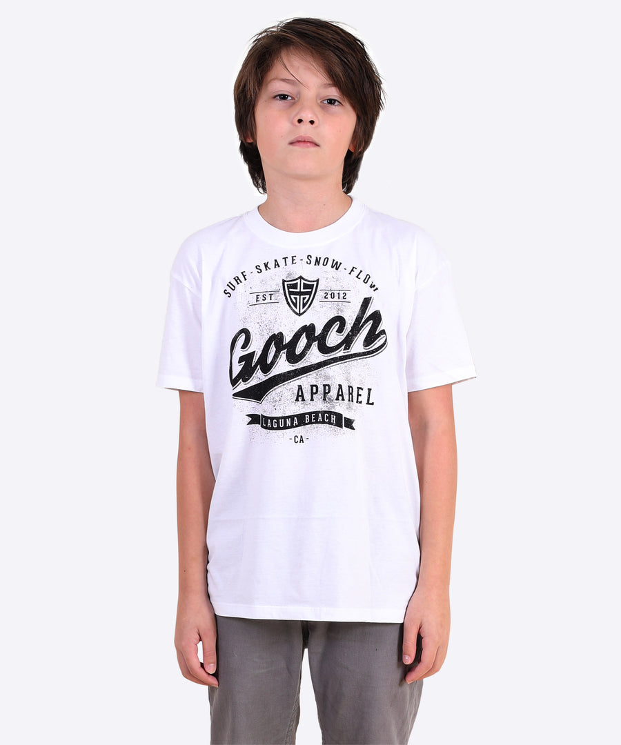 Rocky Youth Tee - White
