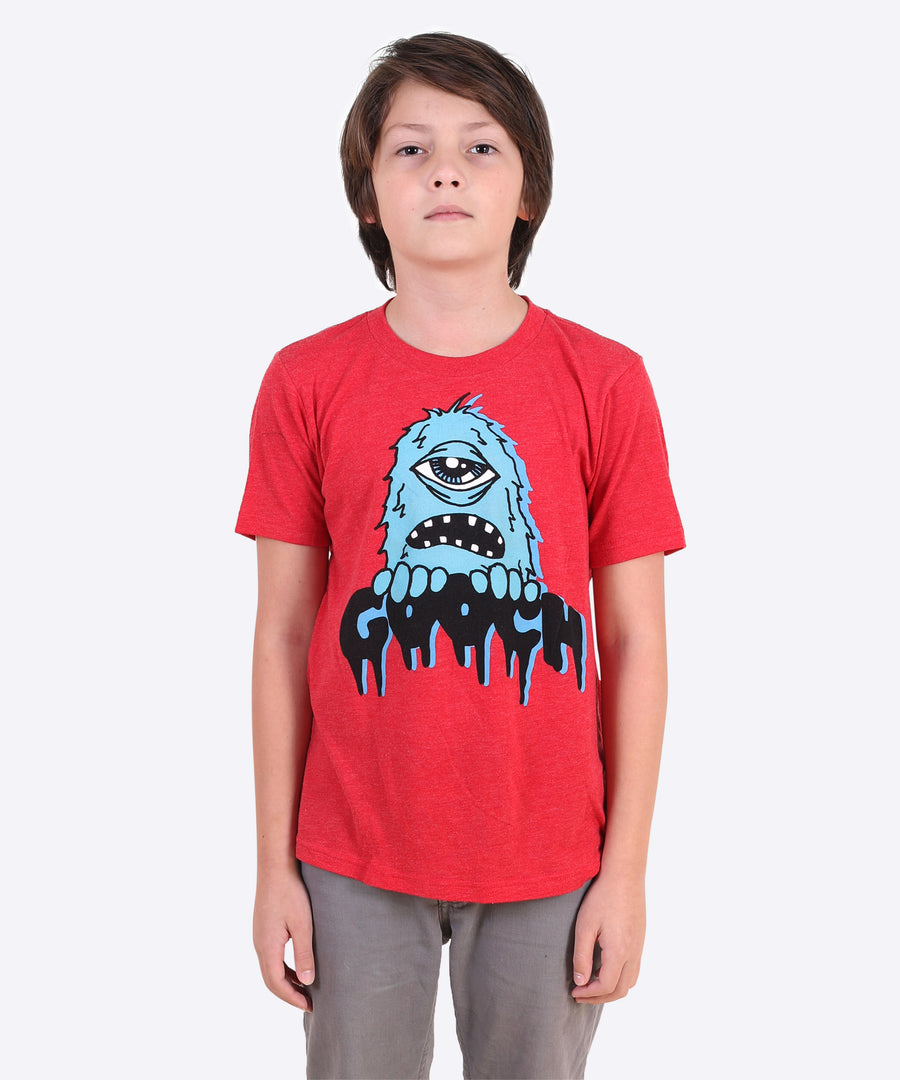 The Gooch Youth Tee - Vintage Red