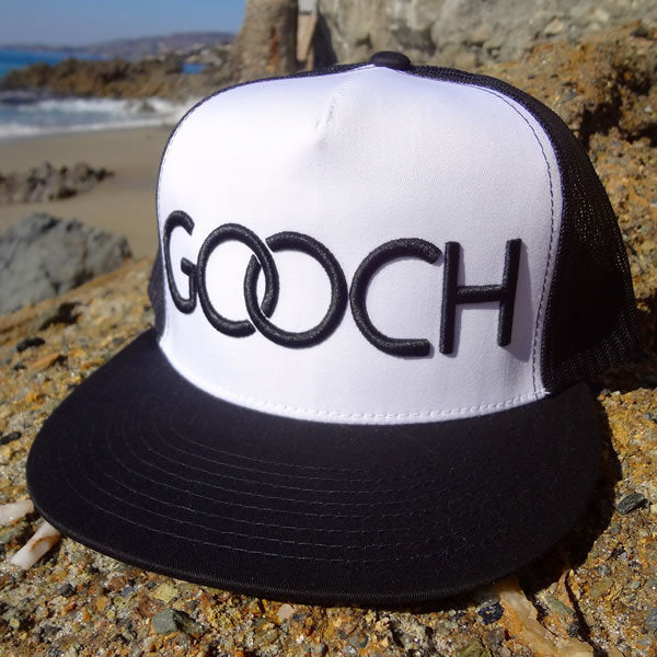 Gooch - White/Black Two Tone Rings Trucker